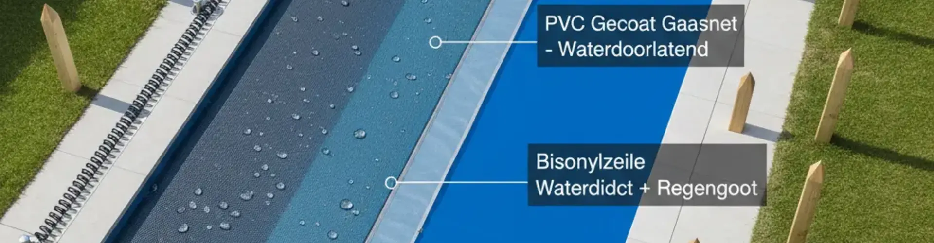 Klaar voor de Winter:  Welk net of zeil past bij jouw zwembad?