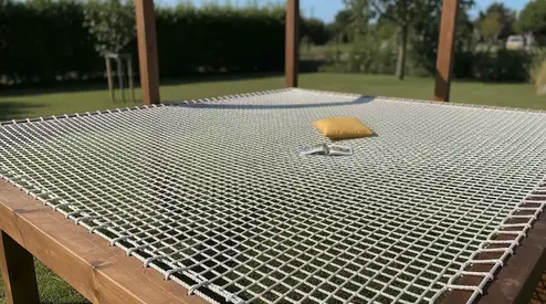 Hoe monteer ik veilig mijn loungenet