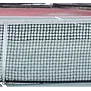 tennisnet, volgens I.T.F. en K.N.L.T.B. normeringen en maatvoeringen