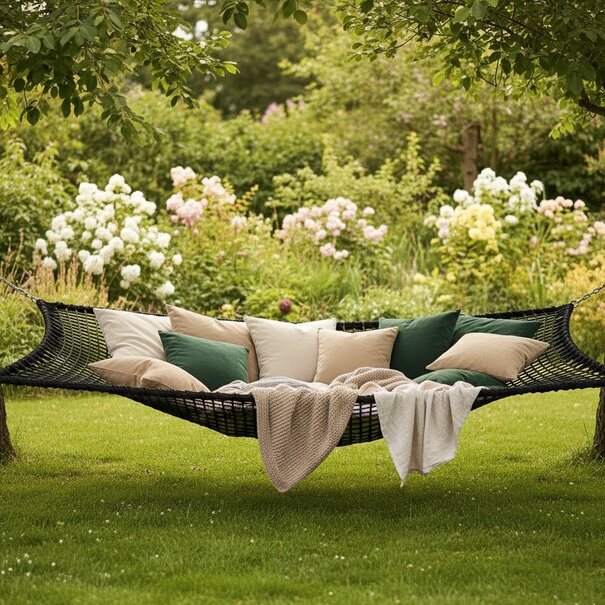 Loungenet geknoopt 30mm  voor buiten