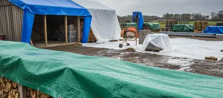 Afdekzeilen PE waterdicht