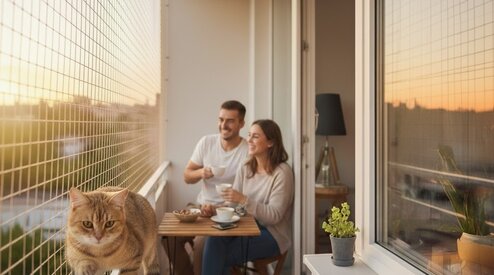 Bescherm je kat: jouw handleiding voor veilige kattennetten