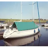 Bootzeil groen in standaard maten