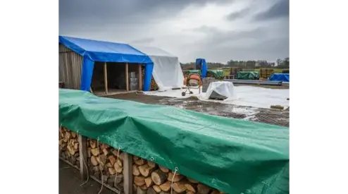 Waterdicht afdekken met de topkwaliteit zeilen van Nettenshop