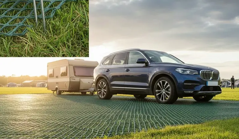 Grasbescherming: de oplossing voor je parkeerplaats, evenemententerrein en camping