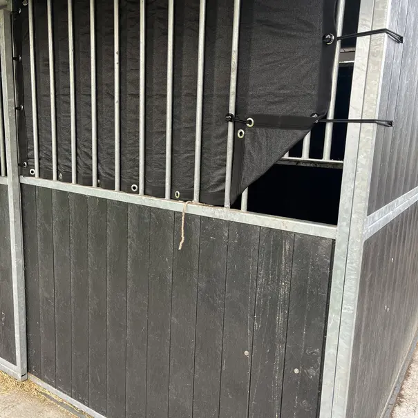 Staldoek voor minder wind