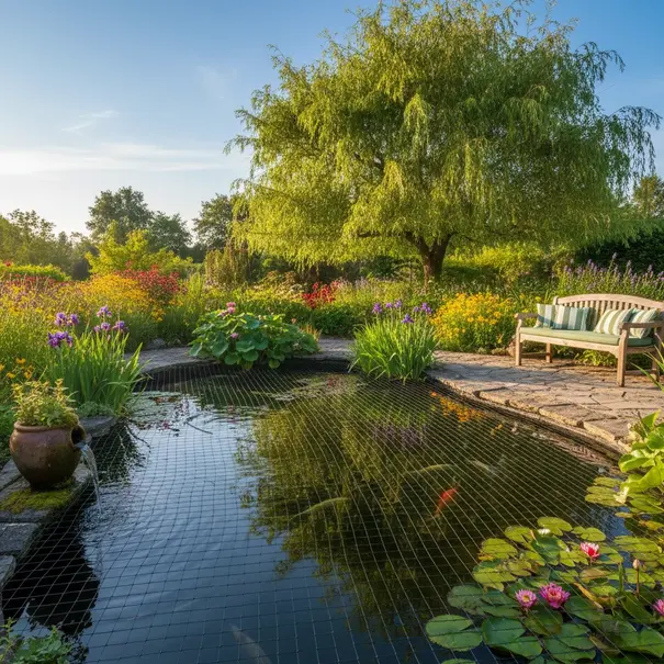 Vijvernet dropvormige maas 5.0x5.0 cm