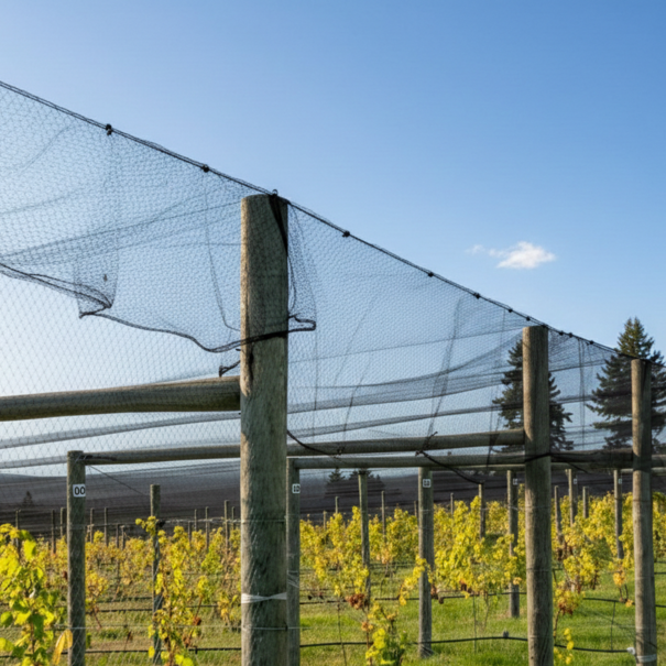 Knooploos tuinnet - 28m maas maatwerk