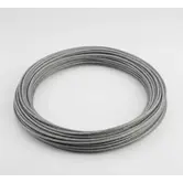 Staaldraad 6mm verzinkt  massief