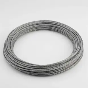 Staaldraad 6mm per meter massief