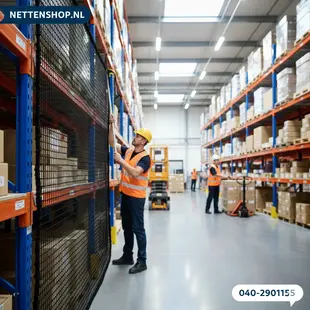 Magazijnnetten diverse maaswijdtes 3mm