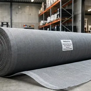 Windbreekgaas / Winddoek grijs 1.80x50 mtr