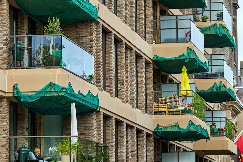 vangnetten Flats Rotterdam