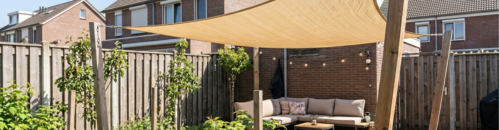 Hoe creëer je schaduw in de tuin?