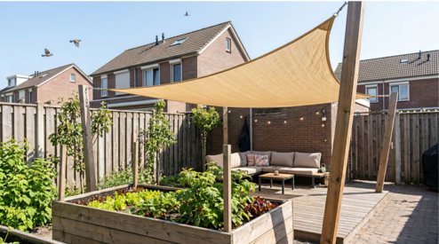 Hoe creëer je schaduw in de tuin?