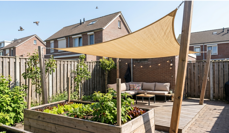 Hoe creëer je schaduw in de tuin?