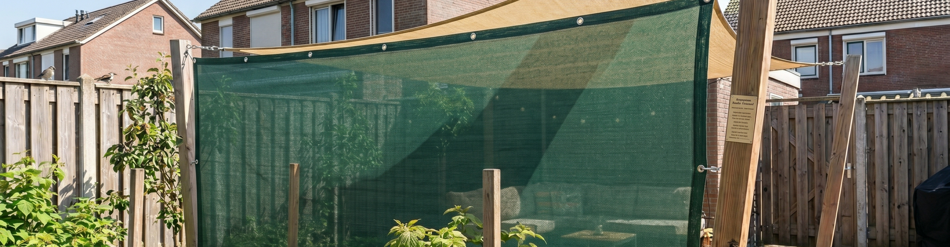 Hoe maak je je tuin windvrij