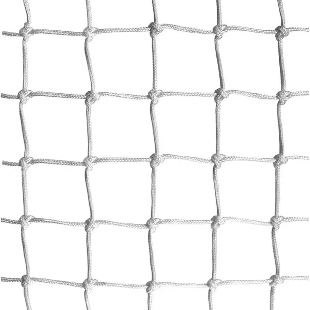 Zandbaknet 3 mm geknoopt met extra stevige randlijn. Op maat gemaakt per m2