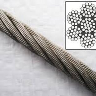 Staaldraad 3mm per meter
