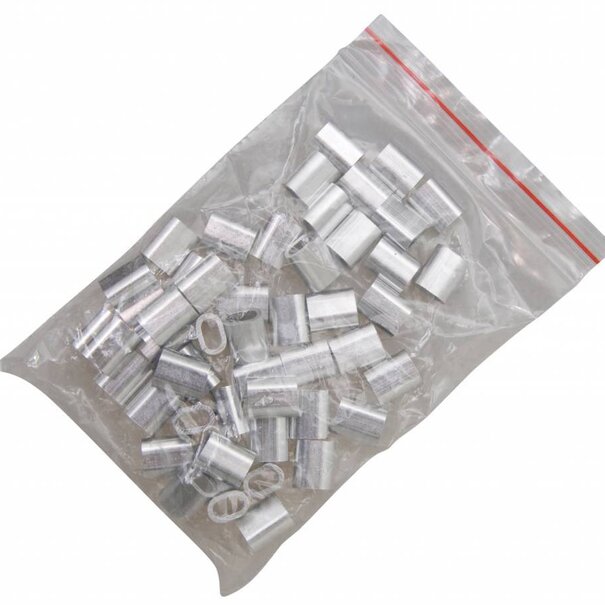 Draadklem 3mm aluminium