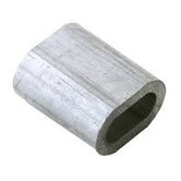 Draadklem 3mm aluminium
