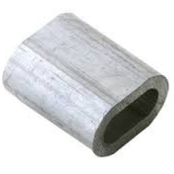 Draadklem 3mm aluminium
