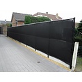 Windbreekgaas / Winddoek zwart 2.00x50 mtr