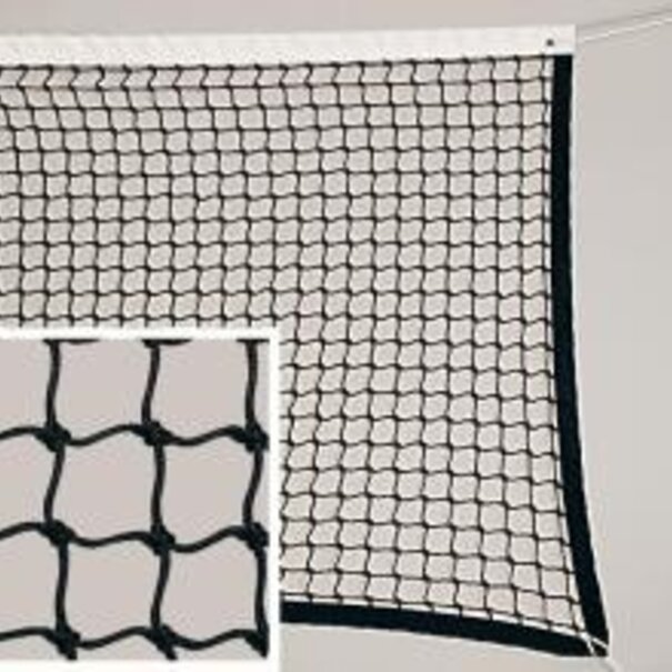 tennisnet, volgens I.T.F. en K.N.L.T.B. normeringen en maatvoeringen