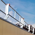 RSS Volledige set van 20 meter RSS plat dak randbeveiliging
