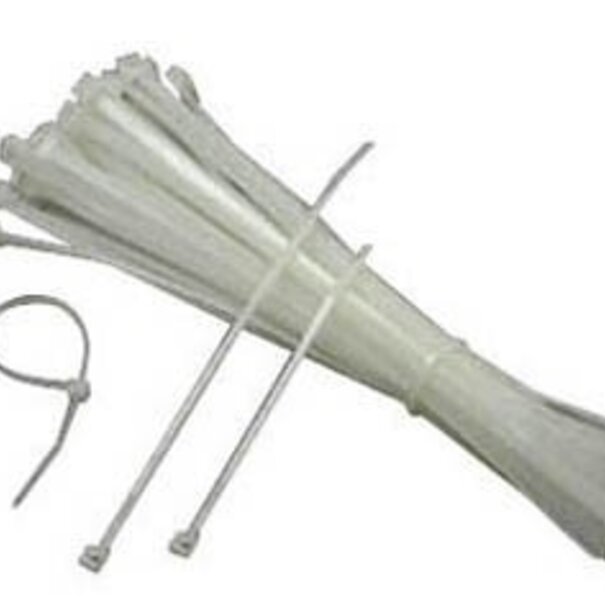 Universeel Tie-Wrap, eenvoudige en snelle kabelbinder. 100 stuks per verpakking