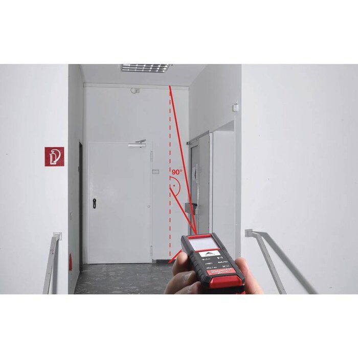 MILWAUKEE LDM 50 Laserafstandsmeter 50 m