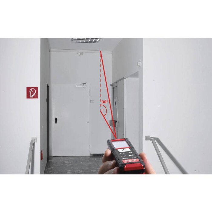 MILWAUKEE LDM 50 Laserafstandsmeter 50 m