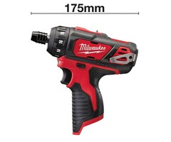 MILWAUKEE M12 BD COMPACT SCHROEVENDRAAIER