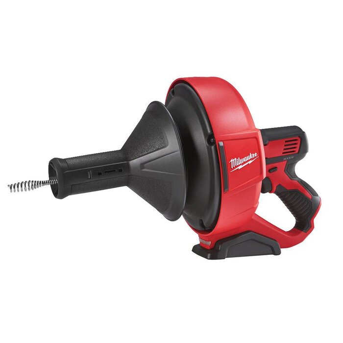 MILWAUKEE M12 BDC8 subcompacte ontstoppingsmachine met 8 mm diameter spiraalkabel