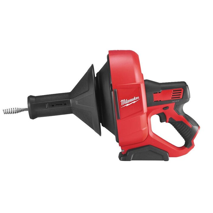 MILWAUKEE M12 BDC8 subcompacte ontstoppingsmachine met 8 mm diameter spiraalkabel