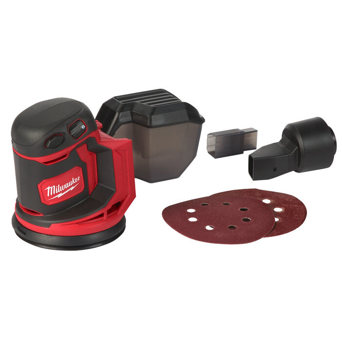 MILWAUKEE M18 BOS125 excentrische schuurmachine 125 mm