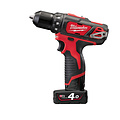 MILWAUKEE M12 BDD SUBCOMPACTBOORSCHROEFMACHINE