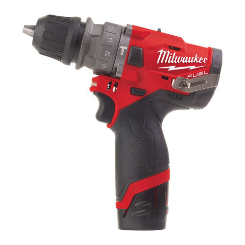 MILWAUKEE M12 FPDX SUBCOMPACTE BOORMACHINE MET VERWISSELBARE KOP