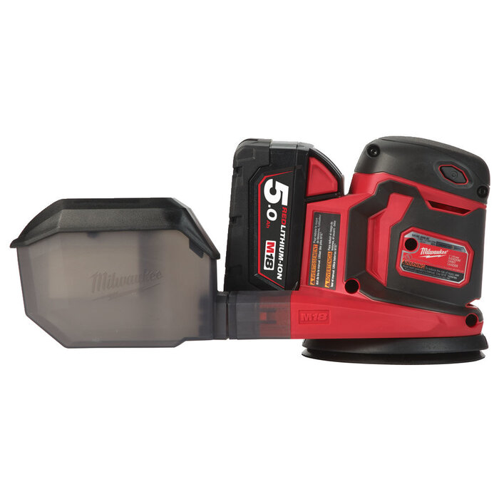 MILWAUKEE M18 BOS125 excentrische schuurmachine 125 mm