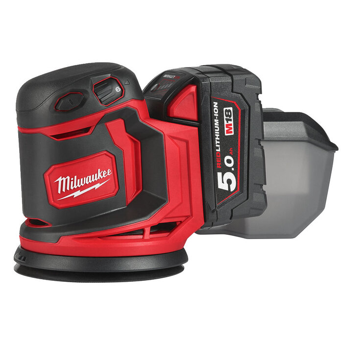 MILWAUKEE M18 BOS125 excentrische schuurmachine 125 mm