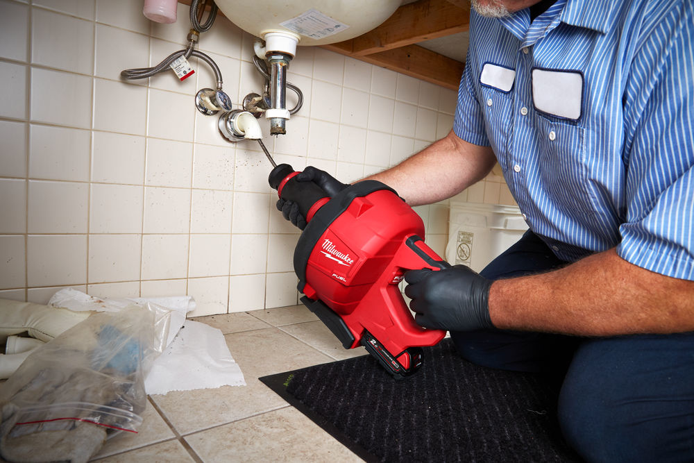 MILWAUKEE M18 FDCPF8-0 FUEL ontstoppingsmachine - stroomtoevoer 8 mm