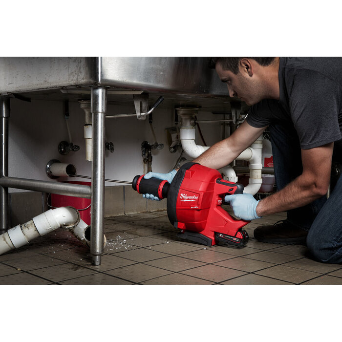 MILWAUKEE M18 FDCPF10 FUEL ontstoppingsmachine - stroomtoevoer 10 mm