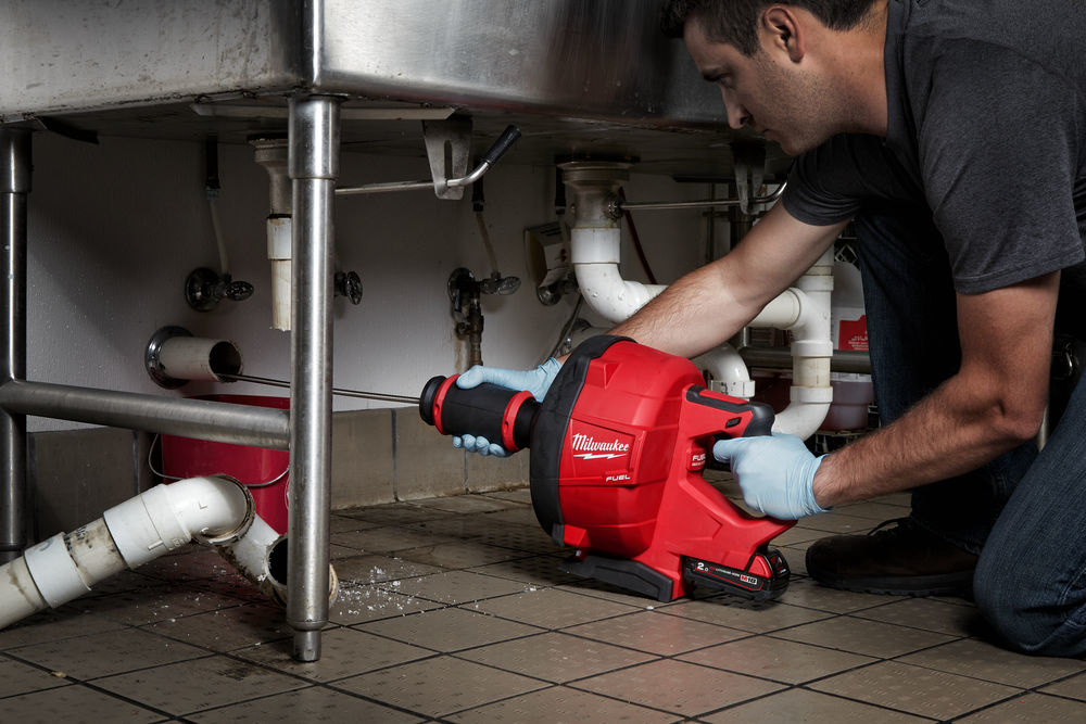 MILWAUKEE M18 FDCPF10 FUEL ontstoppingsmachine - stroomtoevoer 10 mm