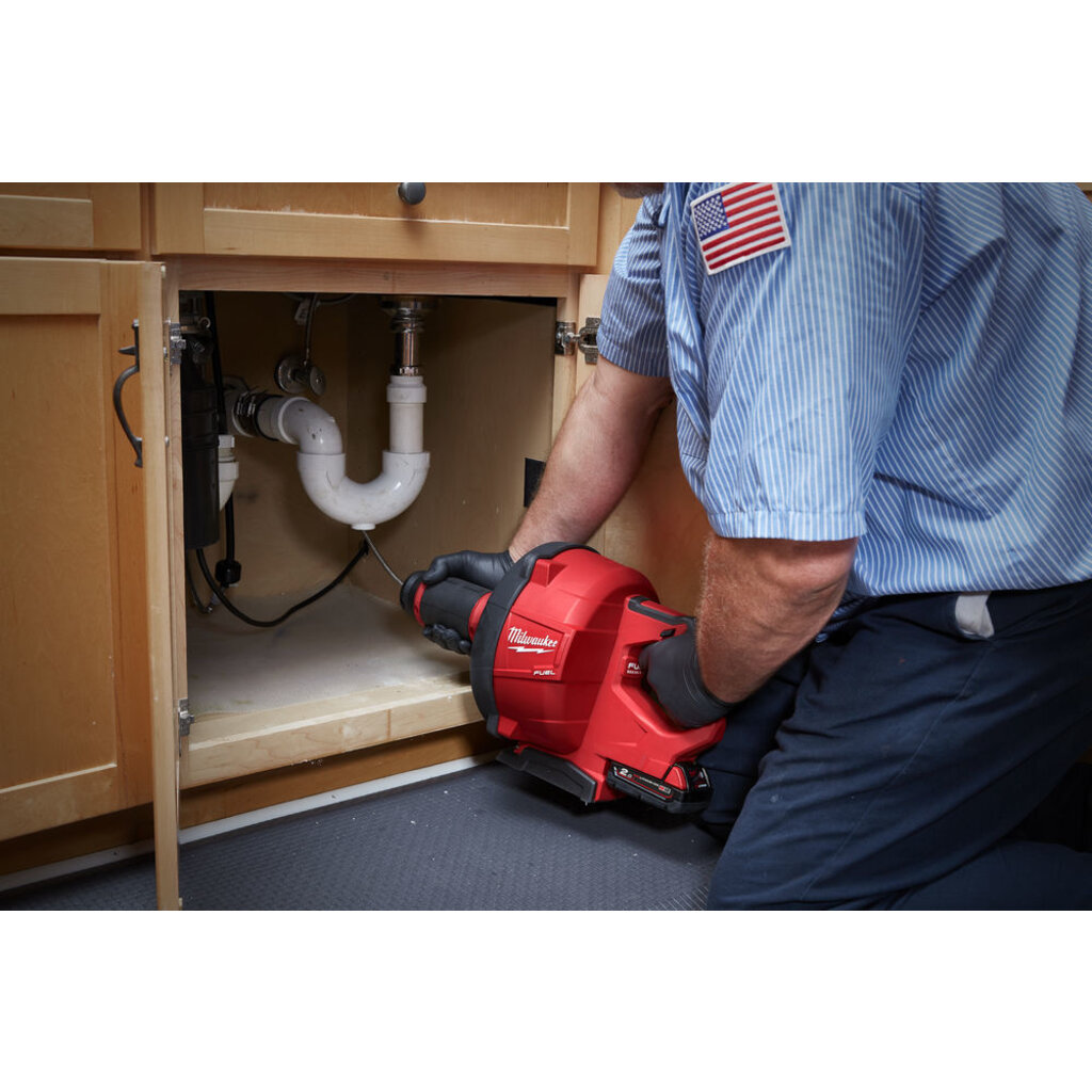 MILWAUKEE M18 FDCPF10 FUEL ontstoppingsmachine - stroomtoevoer 10 mm