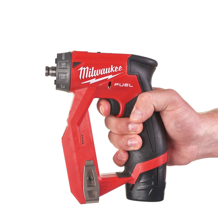 MILWAUKEE M12 FDDXKIT INSTALLATIEBOOR-/SCHROEFMACHINE MET VERWISSELBARE KOPPEN