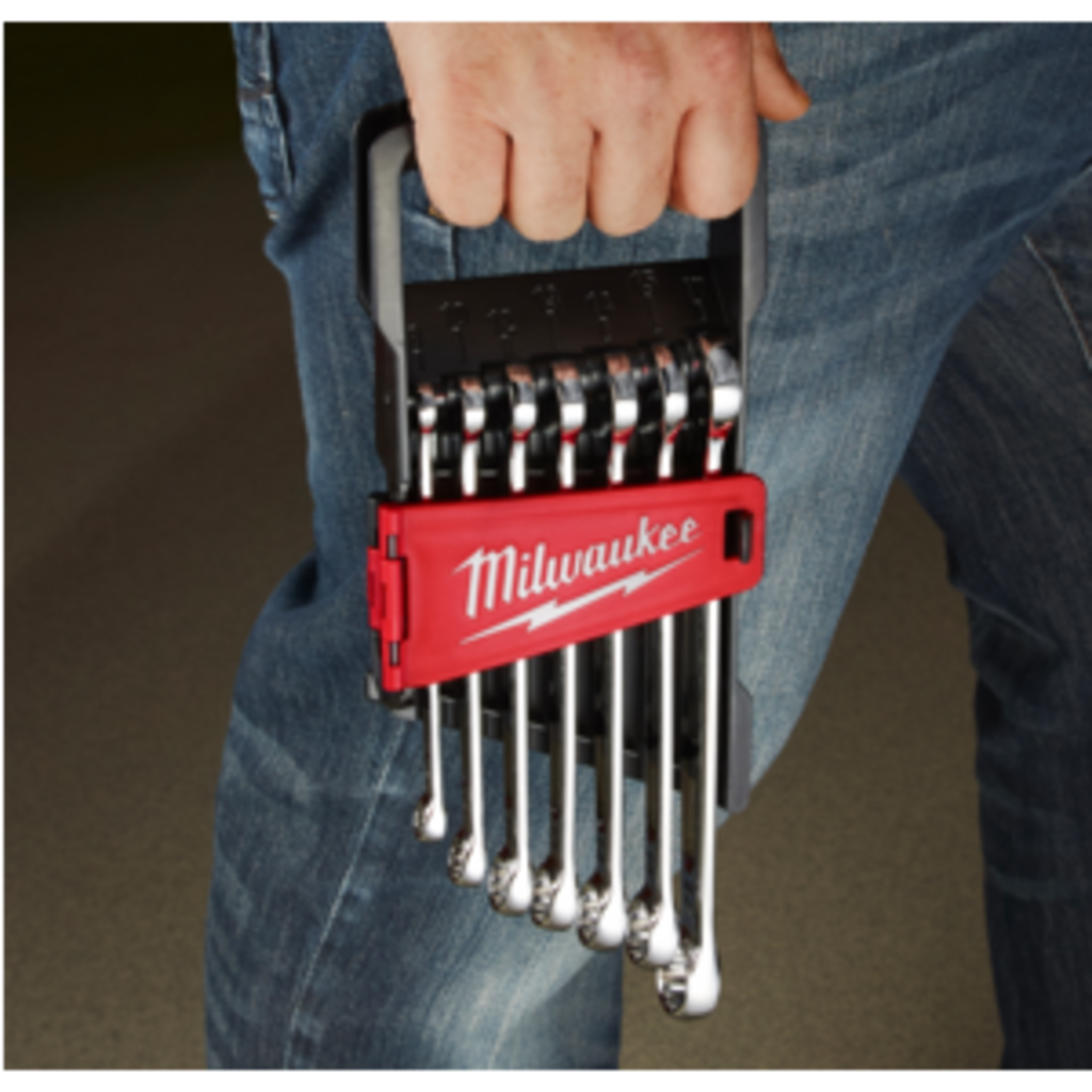 MILWAUKEE Ring-steeksleutelset MAX BITE™ (8-17 mm) (7-delig)
