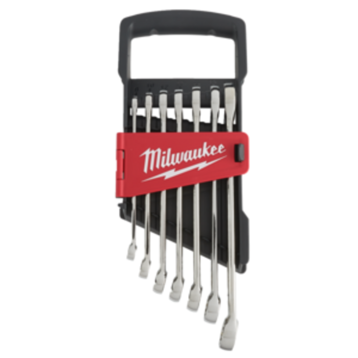 MILWAUKEE Ring-steeksleutelset MAX BITE™ (8-17 mm) (7-delig)