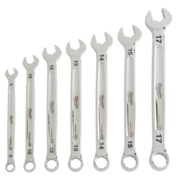 MILWAUKEE Ring-steeksleutelset MAX BITE™ (8-17 mm) (7-delig)