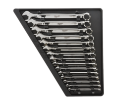MILWAUKEE Ring-steeksleutelset MAX BITE™ (8-22 mm) (15-delig)