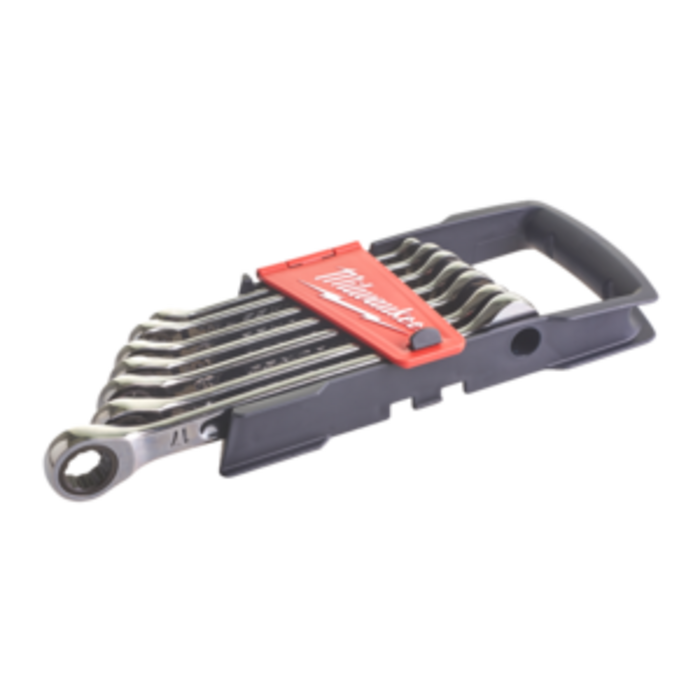 MILWAUKEE Ringratel-steeksleutelset MAX BITE™ (7-delig)